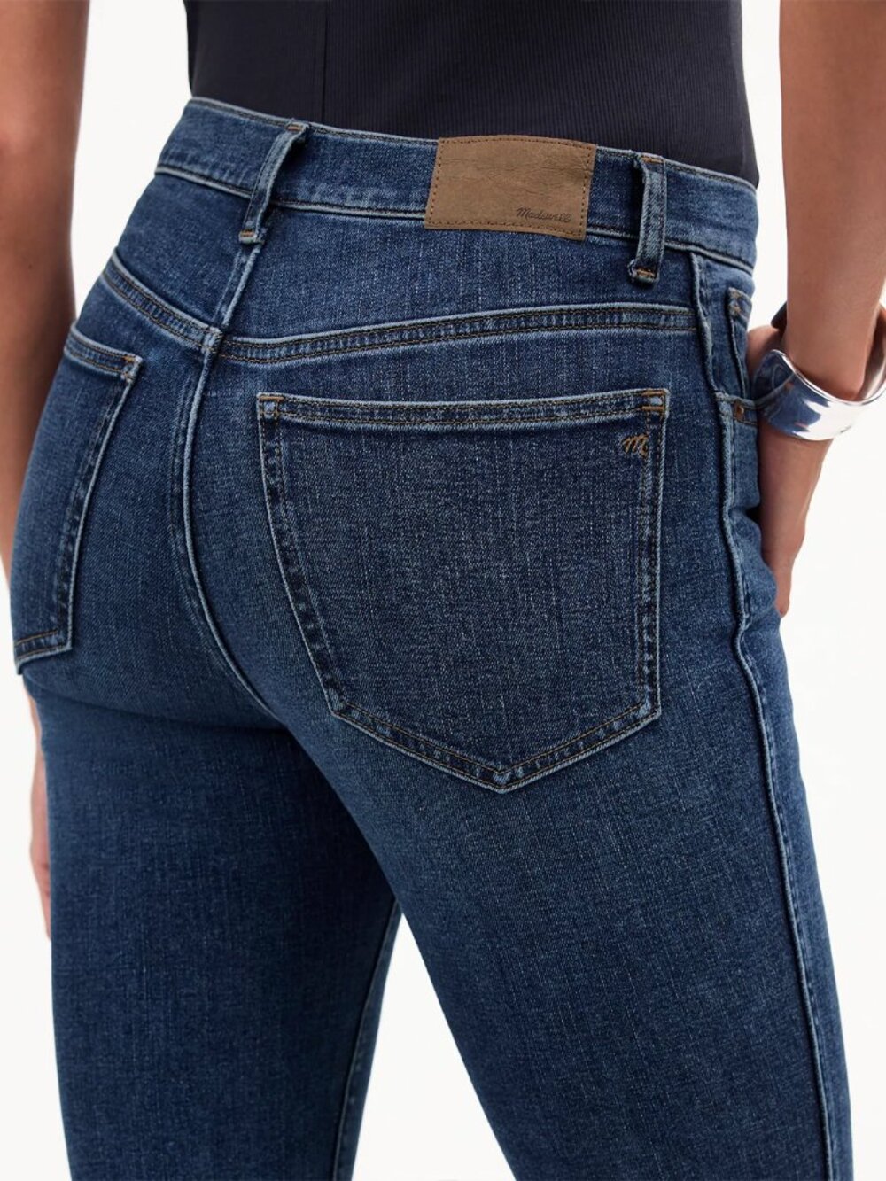 Madewell Stovepipe Jeans - Deming Wash - Size 24 - Picture 6 of 9